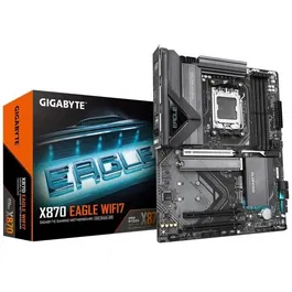 Gigabyte X870 EAGLE WIFI7 - Carte mère AMD X870 (WiFi 7, Bluetooth) - Noir