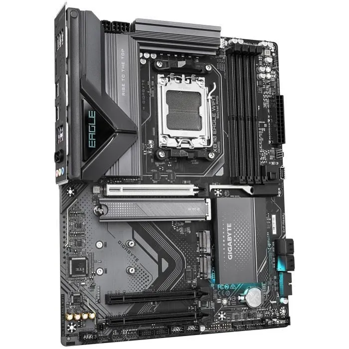 Gigabyte X870 EAGLE WIFI7 - Carte mère AMD X870 (WiFi 7, Bluetooth) - Noir