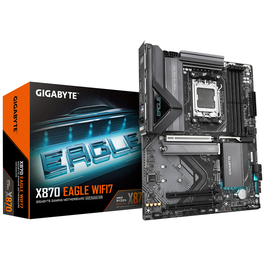 Gigabyte X870 EAGLE WIFI7 - Carte mère AMD X870 (WiFi 7, Bluetooth) - Noir