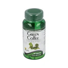 EL VALLE Green Coffee Café Vert Décaféiné 60 Capsules - Perte de Poids