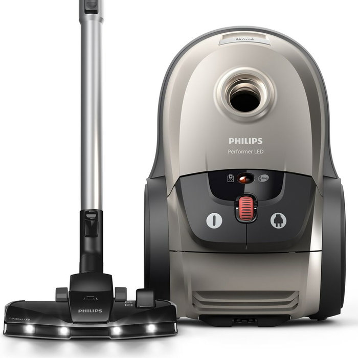 Philips XD8152/12 Aspirateur balai 900 W Gris métallique