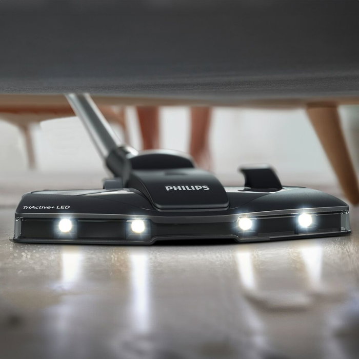 Philips XD8152/12 Aspirateur balai 900 W Gris métallique