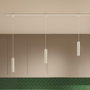 Philips Easylink Rallonge de rail 1 m avec alimentation, blanc, aluminium, compatible avec le système Easylink