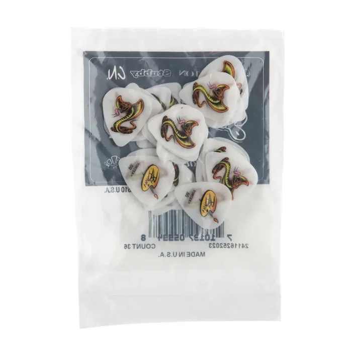 DUNLOP Pack de 36 Médiators Graphic Artist Dirty Donny II Cobra - 1.00 mm DUNLOP Pack de 36 Médiators Graphic Artist Dirty Donny II Cobra - 1.00 mm