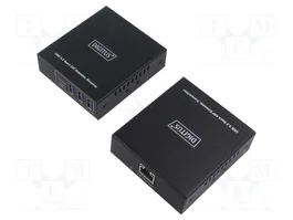 DIGITUS Extenseur USB 3.2 Gen 1 Noir Métal 100m