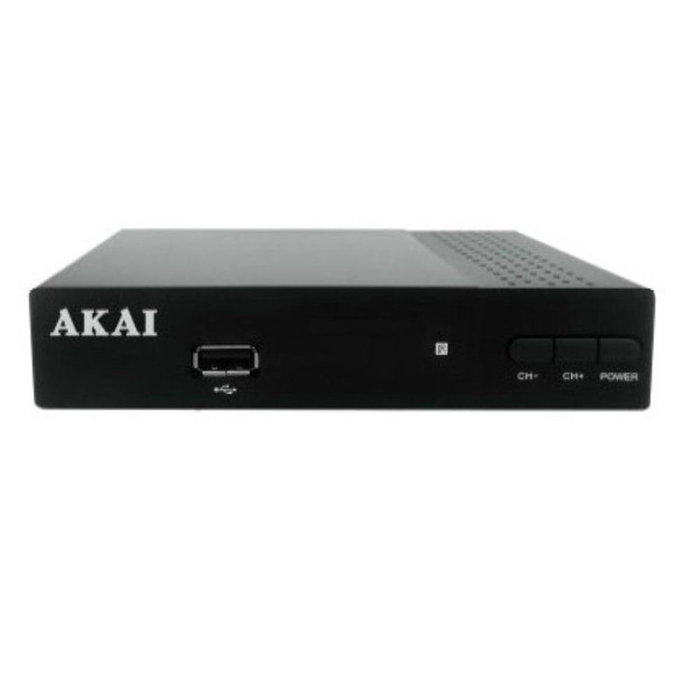 Akai ZAP266KH Récepteur TNT HD DVB-T2 H.265 - Résolution 1080p Akai ZAP266KH Récepteur TNT HD DVB-T2 H.265 - Résolution 1080p