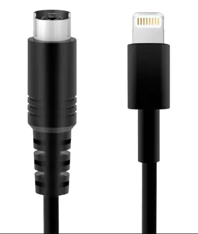 IKMULTIMED Câble Lightning vers Mini-Din IK Multimedia