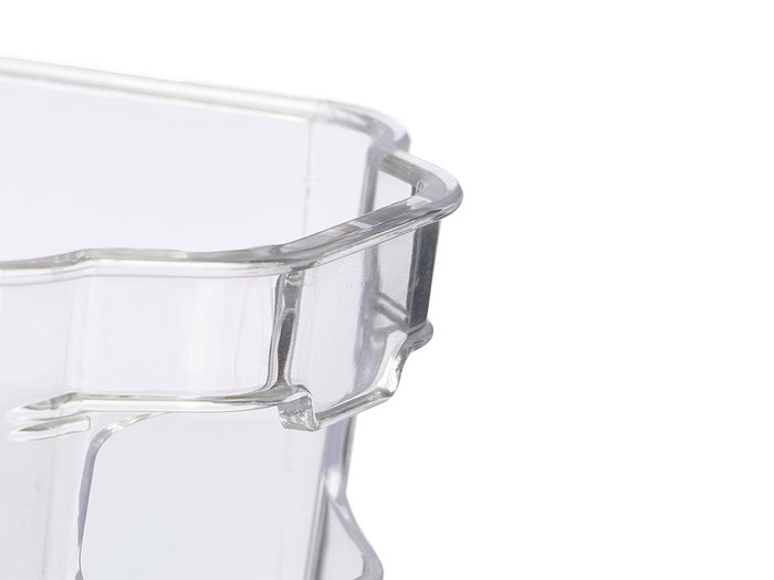 Kinvara Organisateur Réfrigérateur 37,3x10,7x10 cm Transparent Plastique PS (Set de 18) Kinvara Organisateur Réfrigérateur 37,3x10,7x10 cm Transparent Plastique PS (Set de 18)