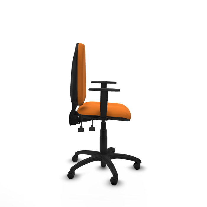 PIQUERAS Y CRESPO Chaise de bureau Aýna, simili cuir orange PIQUERAS Y CRESPO Chaise de bureau Aýna, simili cuir orange