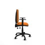 PIQUERAS Y CRESPO Chaise de bureau Aýna, simili cuir orange