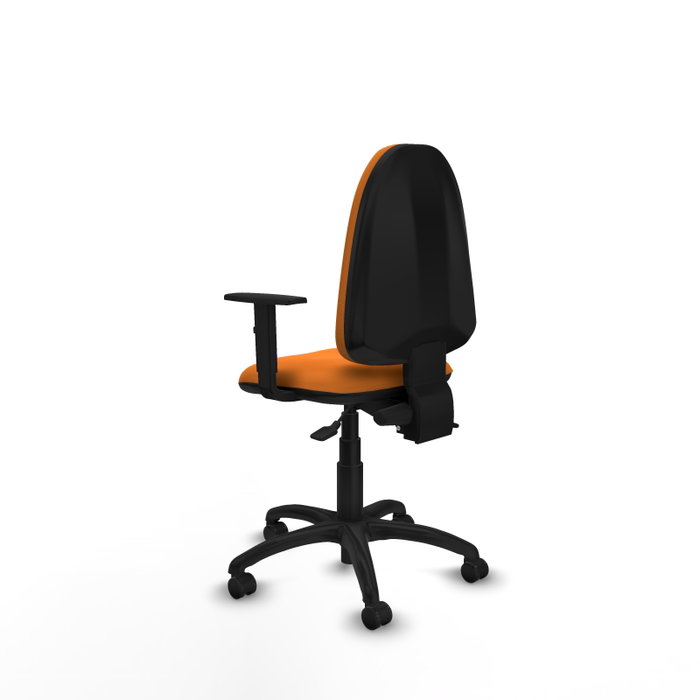 PIQUERAS Y CRESPO Chaise de bureau Aýna, simili cuir orange PIQUERAS Y CRESPO Chaise de bureau Aýna, simili cuir orange