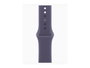 Apple Montre Connectée Smartwatch Series 11 GPS 42 mm Aluminium Argenté Bracelet Sport Niebla Púrpura 64 Go