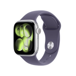 Apple Watch Series 11 GPS 42 mm Argenté et Violet Brume