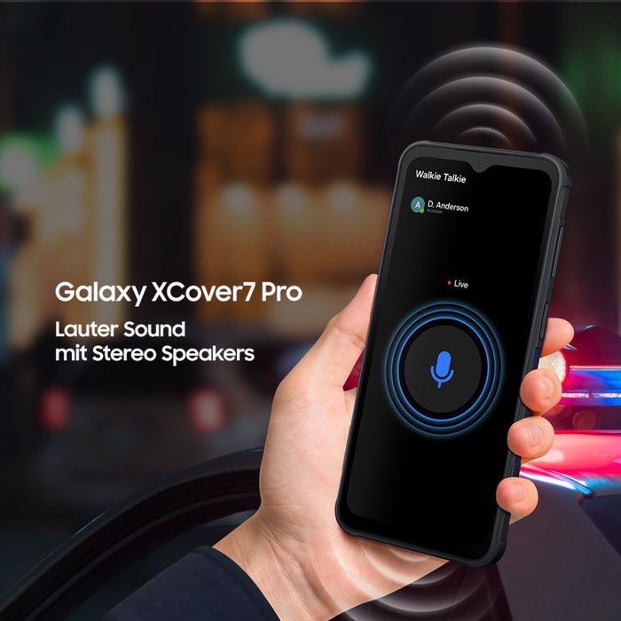 Samsung Galaxy XCover7 Pro Enterprise Edition 5G 128 Go Noir