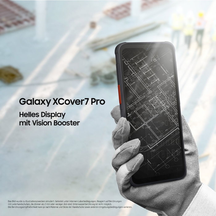 Samsung Galaxy XCover7 Pro Enterprise Edition 5G 128 Go Noir