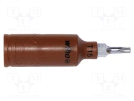 WIHA Douille Torx® TX15 1/4 de 65mm