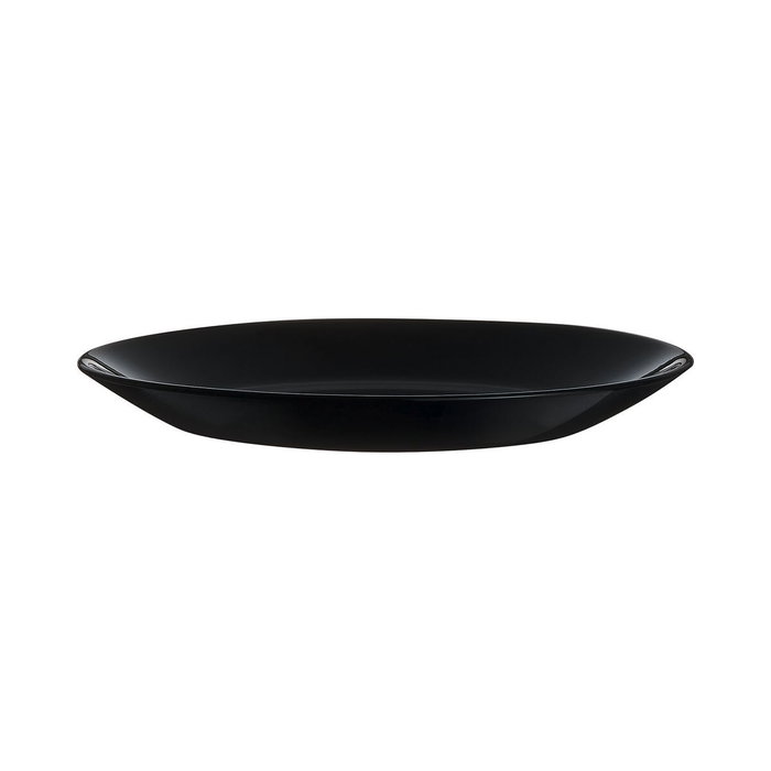 Assiette à dessert Luminarc Zelie Negro Noir verre Ø 18 cm (12 Unités) Assiette à dessert Luminarc Zelie Negro Noir verre Ø 18 cm (12 Unités)