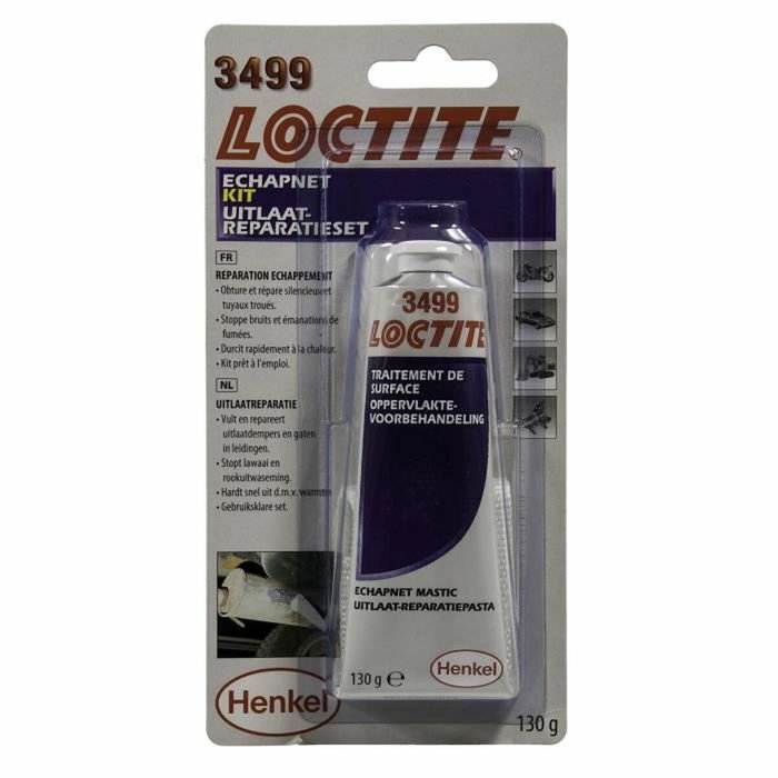 Loctite Kit de réparation échappement et silencieux 3499 Blanc