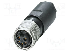 PHOENIX CONTACT Connecteur industriel 7/8 de type fiche mâle droit IP67 5 broches