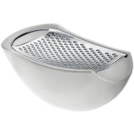 Alessi Parmenide Râpe à fromage blanc glace