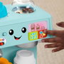 Fisher-Price Maquette de café interactif Ride Et Apprendre HYTO2 avec 100+ sons, jeu d'imitation et 3 niveaux d'apprentissage - Jouet éducatif pour enfants dès 18 mois