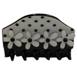 Moliabal Barrette pour Cheveux de Femme, Accessoire Capillaire, Modèle 022 - Fabriqué en Italie