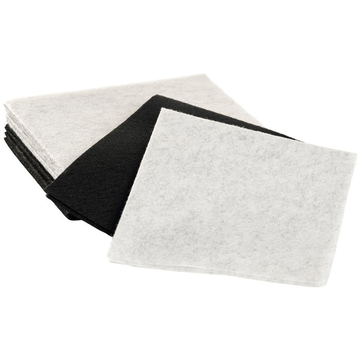 Day Lot de 10 chiffons multiusage gris et noir