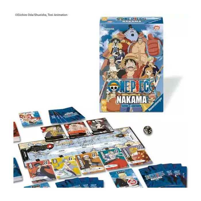 Ravensburger One Piece Nakama Jeu de société Famille - Bleu Ravensburger One Piece Nakama Jeu de société Famille - Bleu