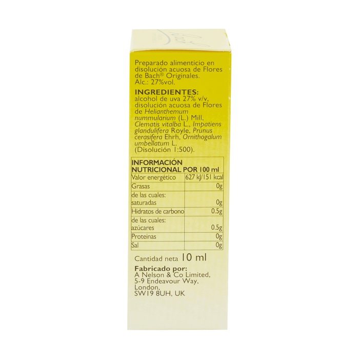 Rescue Bach Rescue gouttes 10 ml