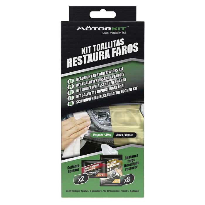 Motorkit Kit d'éponge restaure phares CS48