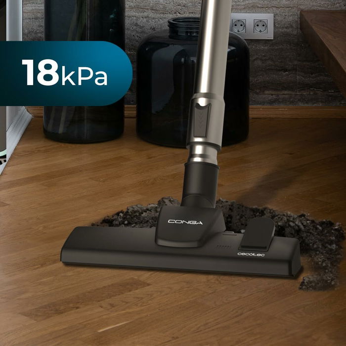 Aspirateur Cecotec Conga Powerbag 2500 Compact Plus 850 W Noir