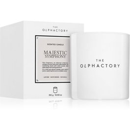 The Olphactory Majestic Symphony Leather, Bougie parfumée 310 g