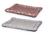 MASCOW Couchette Rectangulaire Motifs Os et Empreintes 85x60cm Gris et Marron