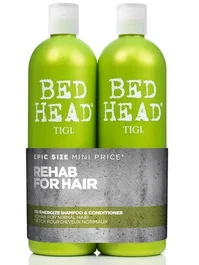 Tigi Bed Head Urban Antidotes Re-Energize Set Shampooing et Après-shampooing Fortifiants