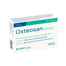 Vitalfarma Oxteosan Complex 30 gélules complément alimentaire curcumine vitamine C