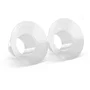 Avent Philips Kit de téterelles et inserts silicone SkinSense, 28 mm et 26 mm, blanc
