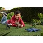 Jurassic World Figurine articulée Chilantaisaurus JGB95 - Dinosaure articulé plus de 30 cm avec 2 modes d'attaque - Jouet pour enfants 4 ans et plus