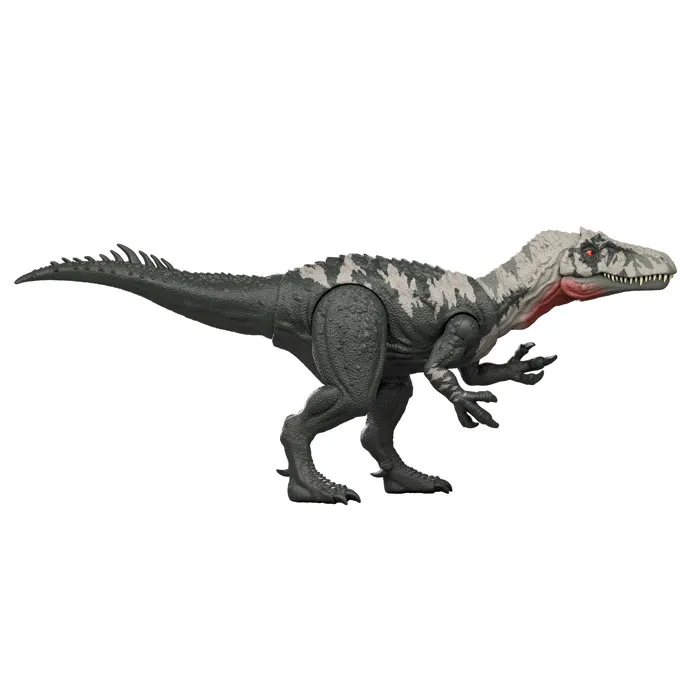 Jurassic World Figurine articulée Chilantaisaurus JGB95 - Dinosaure articulé plus de 30 cm avec 2 modes d'attaque - Jouet pour enfants 4 ans et plus