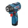 Bosch Professional Boulonneuse 12V GDS 115 (06019E0103) avec Moteur Brushless et Carré 3/8", 2 Batteries 3.0Ah et L-BOXX