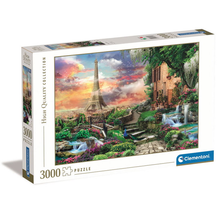 CLEMENTONI Puzzle Sueño en Paris - 3000 pièces, dimensions du puzzle assemblé : 120 x 84 cm, puzzle en espagnol CLEMENTONI Puzzle Sueño en Paris - 3000 pièces, dimensions du puzzle assemblé : 120 x 84 cm, puzzle en espagnol