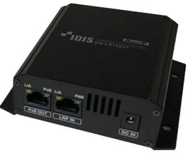 Idis DA-LP1101T Extendeur PoE Long Reach Noir