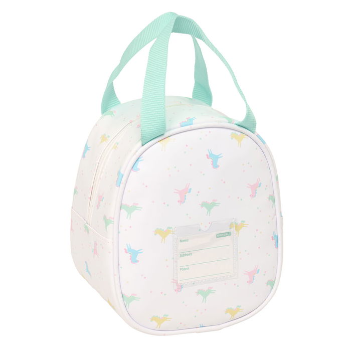 Sac glacière goûter Safta Unicornio Beige 19 x 22 x 14 cm