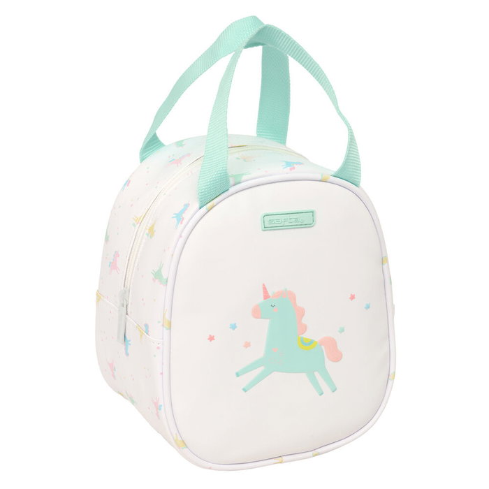 Sac glacière goûter Safta Unicornio Beige 19 x 22 x 14 cm Sac glacière goûter Safta Unicornio Beige 19 x 22 x 14 cm