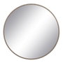 BigBuy Home Miroir mural Naturel Rond 89,5 x 4,5 x 89,5 cm