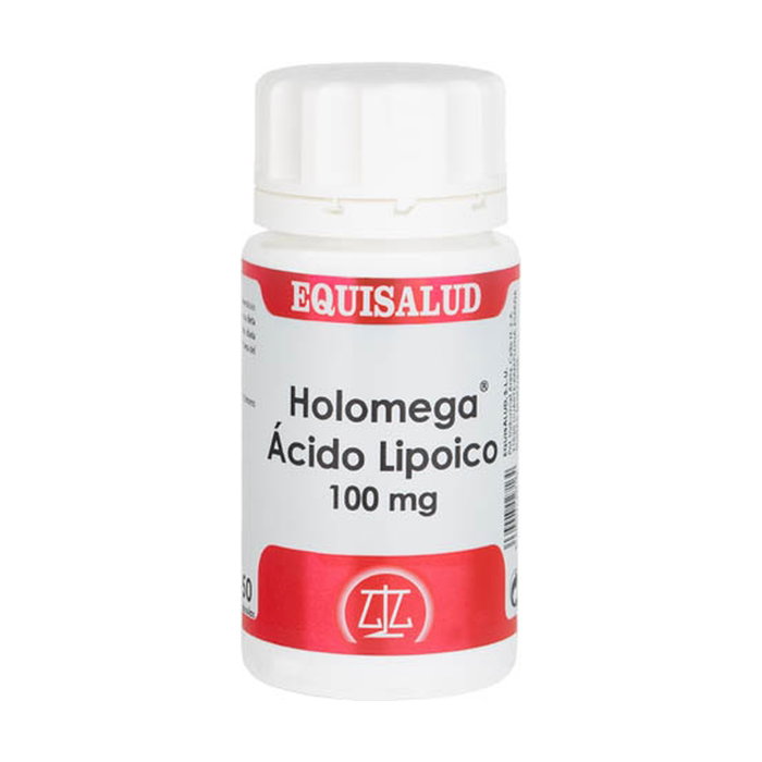 EQUISALUD Holomega Ácido Lipoico 100 mg 50 capsules