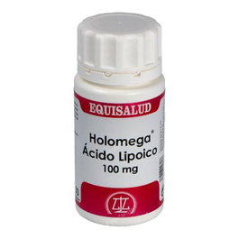 EQUISALUD Holomega Ácido Lipoico 100 mg, 50 capsules