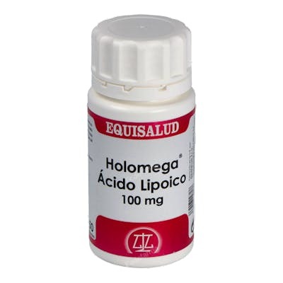 EQUISALUD Holomega Ácido Lipoico 100 mg 50 capsules EQUISALUD Holomega Ácido Lipoico 100 mg 50 capsules