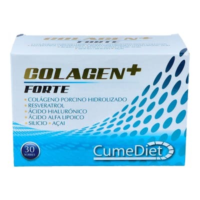 Cumediet Colagen + Plus Forte 30 sachets - Complément alimentaire collagène, magnésium et vitamine C Cumediet Colagen + Plus Forte 30 sachets - Complément alimentaire collagène, magnésium et vitamine C