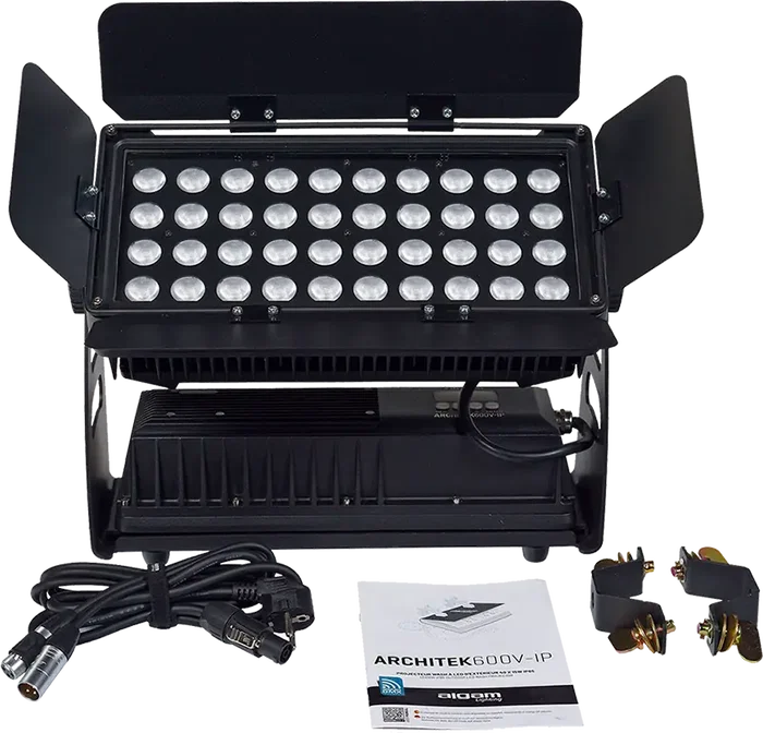 ALGAMLIGHT Projecteur LED Wash Extérieur 40x15W IP65