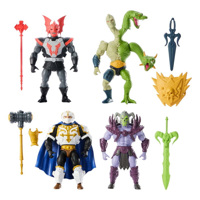 Mattel Masters of the Universe Origins Pack de 4 figurines exclusif 14 cm Mattel Masters of the Universe Origins Pack de 4 figurines exclusif 14 cm